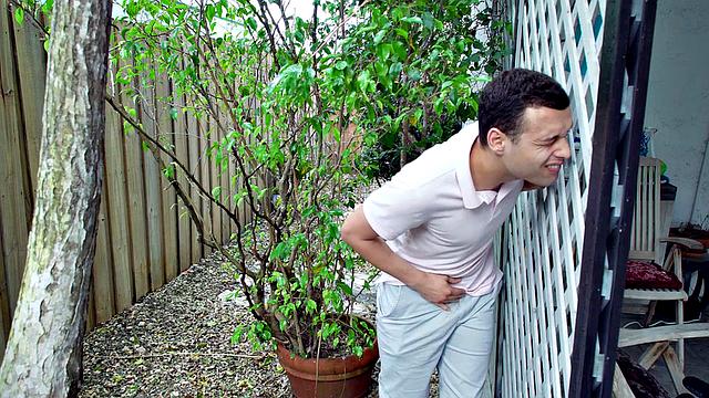 Cockriding stepsis doggystyled outdoors in 3way