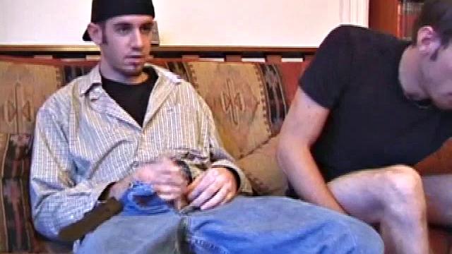 Sweet and young Tag is back and joined by Kent Stryker. Kent doesn't waste any time on his friend's hard dick, sucking on it like a piece of candy.
