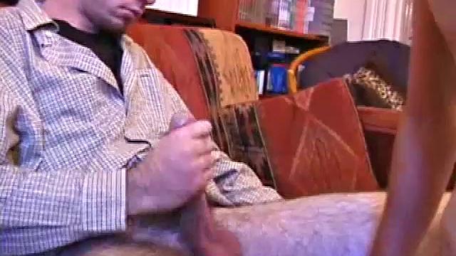 Sweet and young Tag is back and joined by Kent Stryker. Kent doesn't waste any time on his friend's hard dick, sucking on it like a piece of candy.