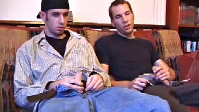 Sweet and young Tag is back and joined by Kent Stryker. Kent doesn't waste any time on his friend's hard dick, sucking on it like a piece of candy.