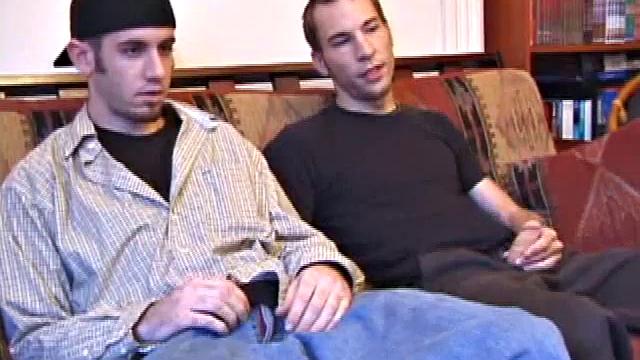 Sweet and young Tag is back and joined by Kent Stryker. Kent doesn't waste any time on his friend's hard dick, sucking on it like a piece of candy.