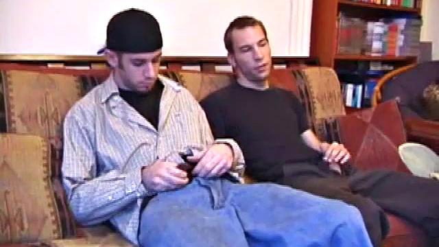 Sweet and young Tag is back and joined by Kent Stryker. Kent doesn't waste any time on his friend's hard dick, sucking on it like a piece of candy.