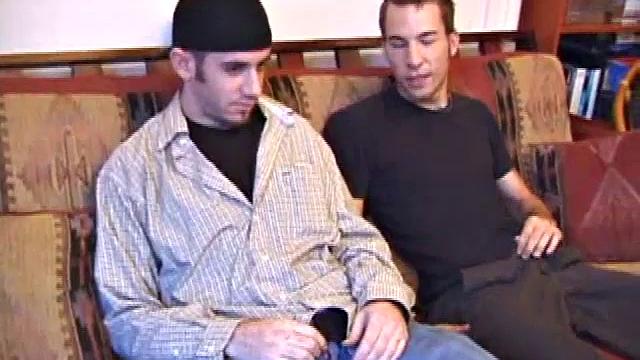 Sweet and young Tag is back and joined by Kent Stryker. Kent doesn't waste any time on his friend's hard dick, sucking on it like a piece of candy.