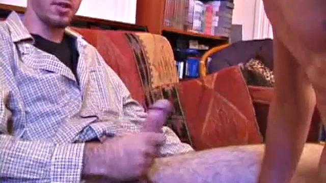 Sweet and young Tag is back and joined by Kent Stryker. Kent doesn't waste any time on his friend's hard dick, sucking on it like a piece of candy.