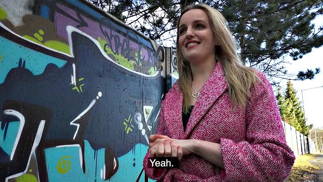 Public POV slut drilled by thick dick in wet hole