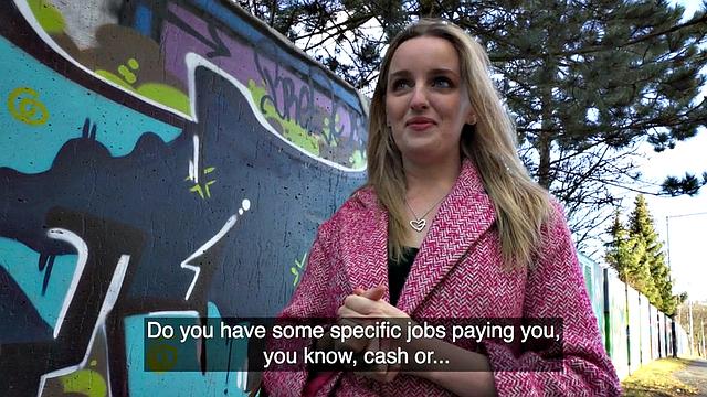 Public POV slut drilled by thick dick in wet hole