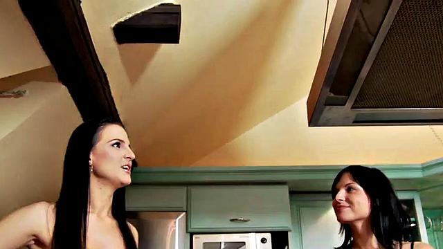 Vintage femdom playing with male sub