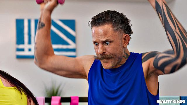 Gym Routine Turns Wild