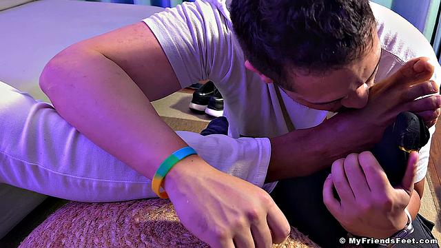 Kevin's Feet Get Worshiped - Kevin