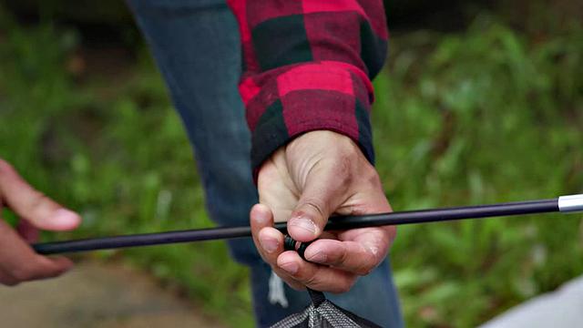 Trans Hottie Smashed Outdoors By Hunk During Camping Trip - Ember Fiera