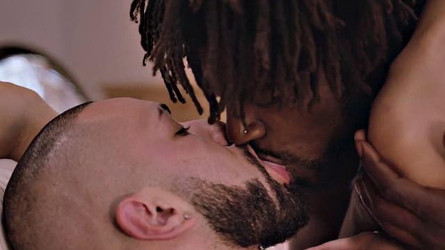 BBC bottom doggystyled by his handsome BF