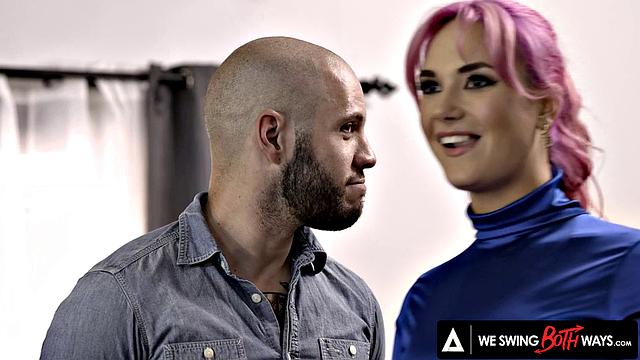 WE SWING BOTH WAYS - Hot Wife Has A Bisexual Fuck To Save Her Wedding