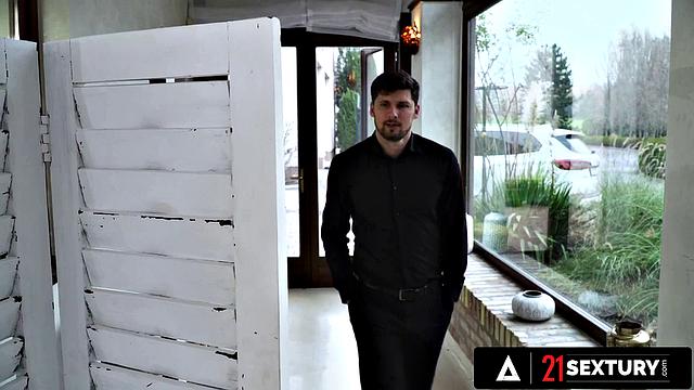 21 SEXTURY - Horny MILF Tiffany Rousso Gets Both Holes Fucked During An intense DP!