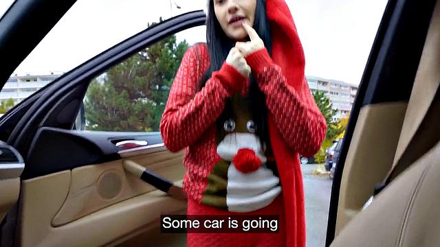 Real pickedup petite babe gets her pussy pounded