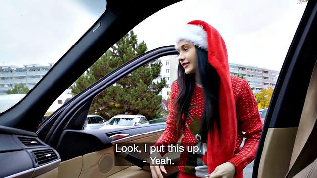 Real pickedup petite babe gets her pussy pounded