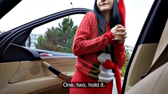 Real pickedup petite babe gets her pussy pounded