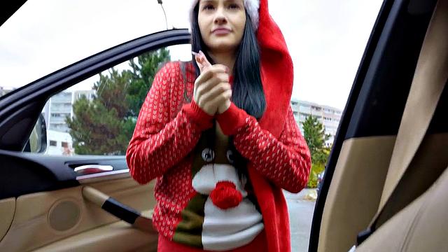 Real pickedup petite babe gets her pussy pounded