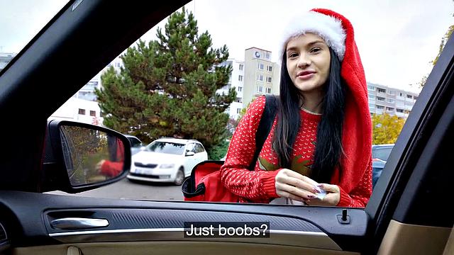 Real pickedup petite babe gets her pussy pounded