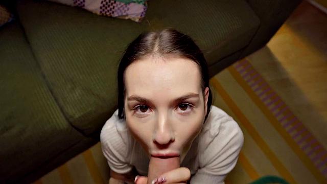 Real pickedup petite babe gets her pussy pounded