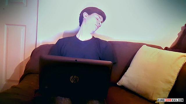 Slurping His Own Cum! - Benji May