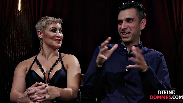 Mature dungeon domina pegging sub