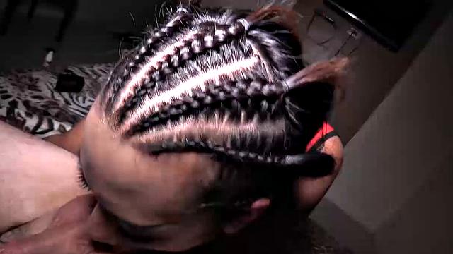 Boop Miniskirt Ass Lick and Gooey Cum