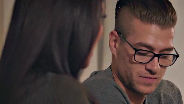 Wild busty secretary gets fucked by boss at home