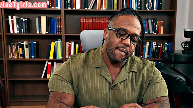 Inked divine Tgirl gets IR assfucked in her tight analhole