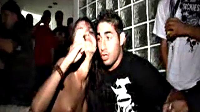 Lesbo college teens lick and finger