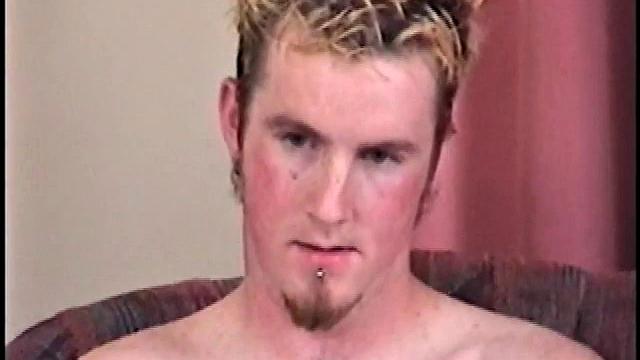 Skater boys Dean and Matt come in from a hard day of skating to reax in their room. Dark haired Dean takes his cock out first and Matt quickly follows, wetting his dick before stroking it.