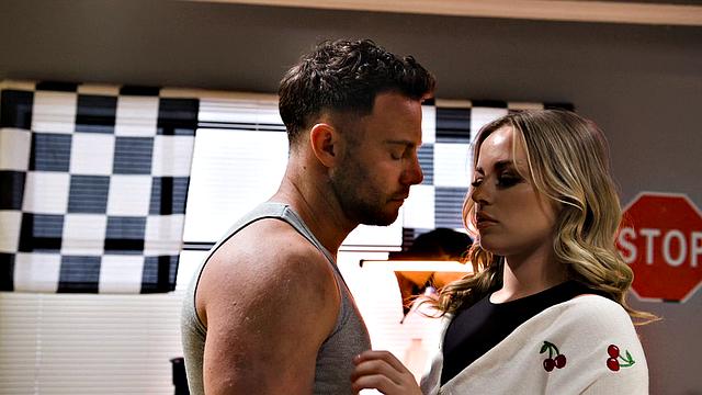 MODERN-DAY SINS - Glamorous Anna Claire Clouds Gets Dirty With Mechanic Seth Gamble