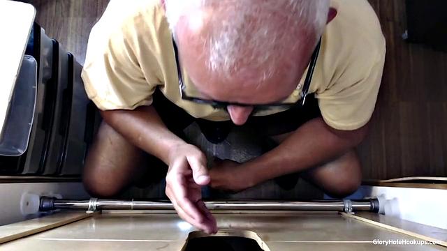Blowing Cop Dick At The Gloryhole