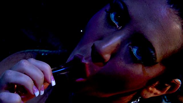 Solo big titted MILF masturbates using sex toys