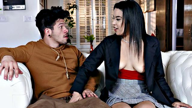 Girl Next Door Gets It