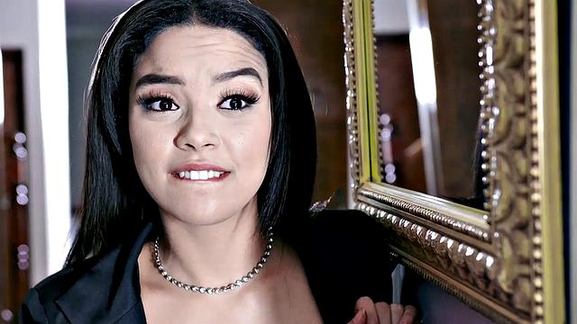 Girl Next Door Gets It