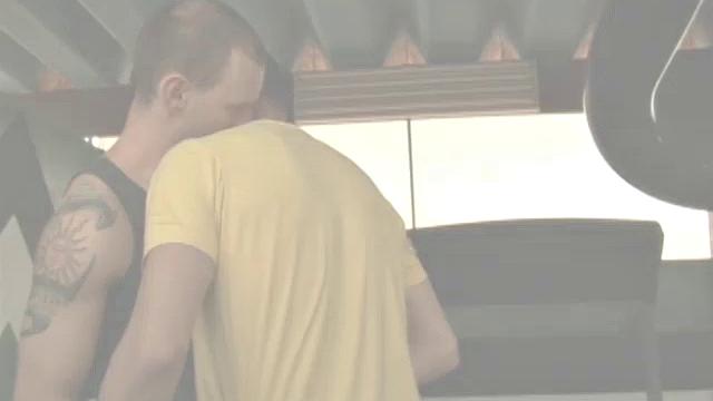 Latino gym buddies Cristian and Eduardo have the gym to themselves for some serious anal penetration cardio workouts.