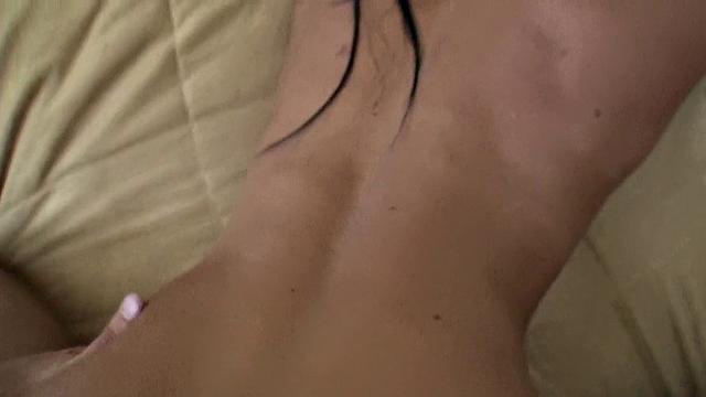 Mishka's Car Trouble: A wild kitchen fuck with big-titted brunette and bald pussy outdoors