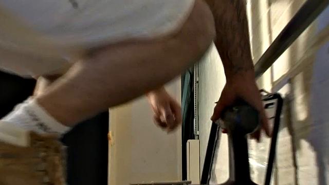 British Cougar Gets Horny for the Worker