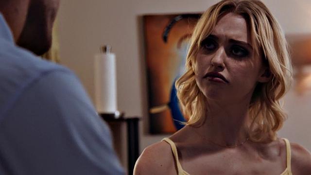 Skinny stepdaughter banged by stepdaddy in the kitchen