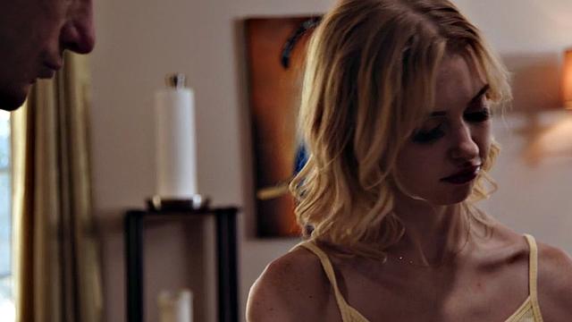 Skinny stepdaughter banged by stepdaddy in the kitchen