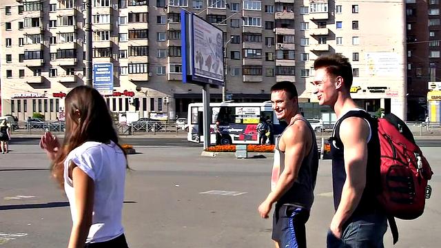 Cute broad enjoys MMF threesome in the boat