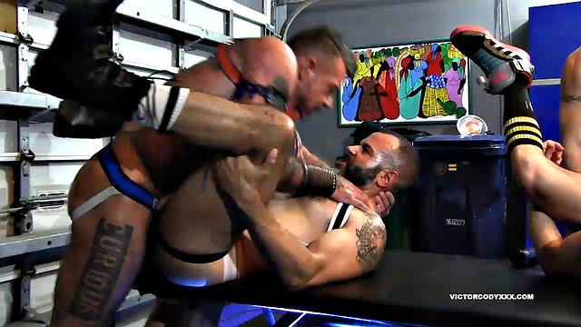 Pig Week 2017: Gathering of Piggy Gay Porn Stars for Hardcore Group Sex