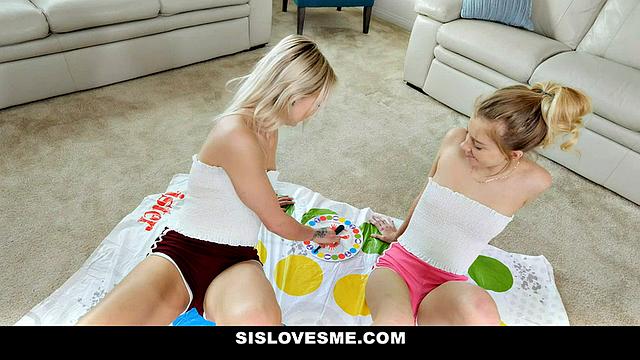 Stepsis And Her Bestie Spread Their Legs