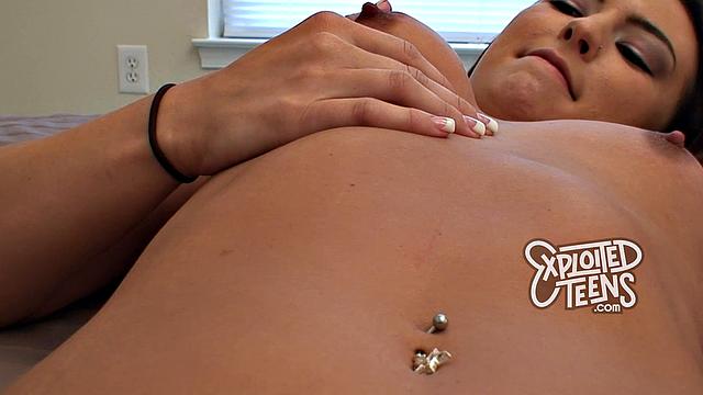 Sexy college coed loves to get fucked on video