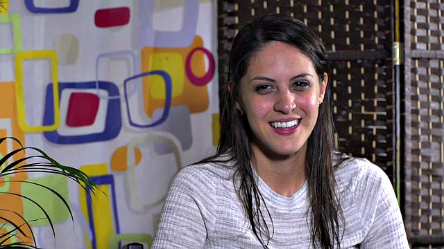 Submissive babe publicly deepthroats BWCs in group sex