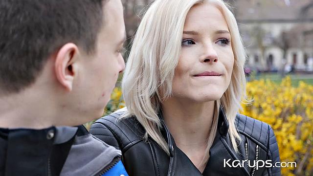 Zazie Skymm can't resist a rough fuck and begs for more