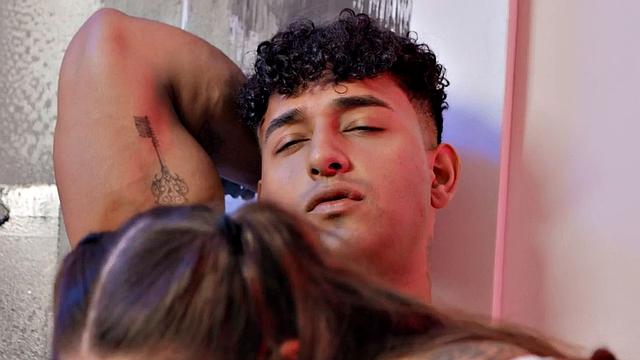 Bisexuals fuck hardcore in threeway with busty bitch