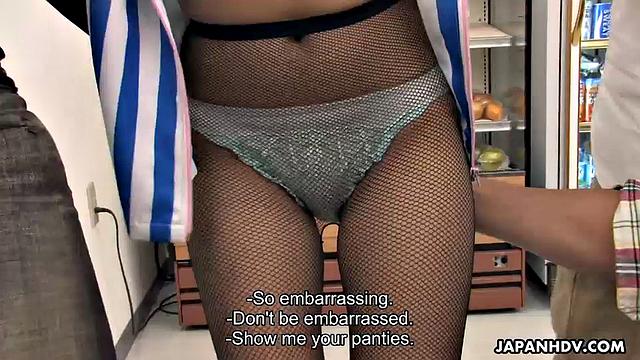 Hibiki Ohtsuki gets fucked at work