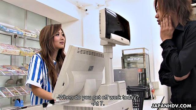 Hibiki Ohtsuki gets fucked at work