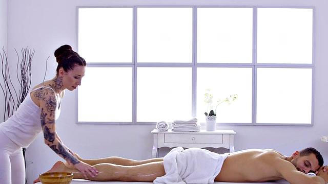 Massaging bitch loves fucking by BWC in wet pussy hole